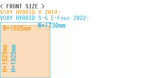 #VOXY HYBRID V 2014- + VOXY HYBRID S-G E-Four 2022-